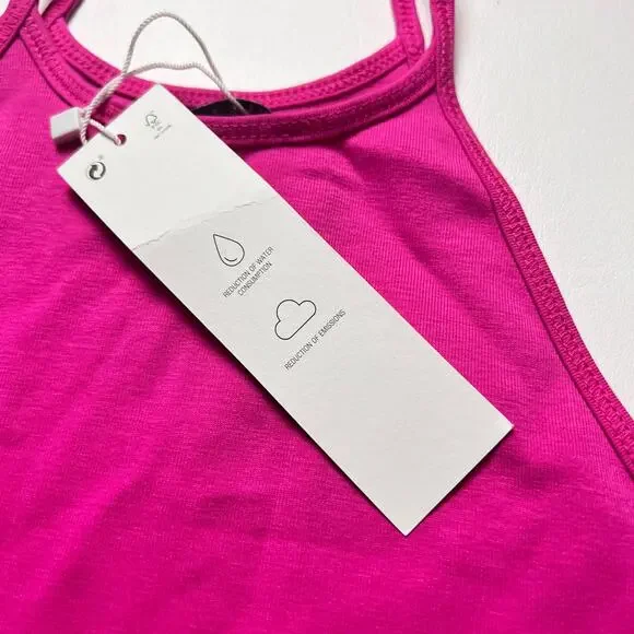 Zara Women's High Neck Pink Thin Strap Bodysuit Sz S - Picture 9 of 14